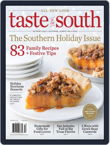 Taste of the South November 1st, 2018 Digital Back Issue Cover