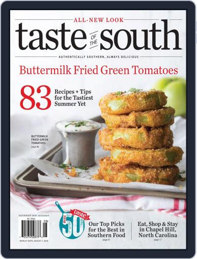 Taste of the South July 1st, 2018 Digital Back Issue Cover