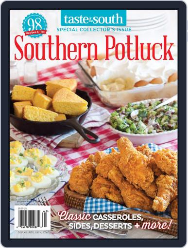 Taste of the South April 29th, 2016 Digital Back Issue Cover