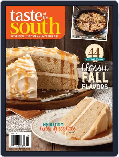 Taste of the South September 2nd, 2015 Digital Back Issue Cover