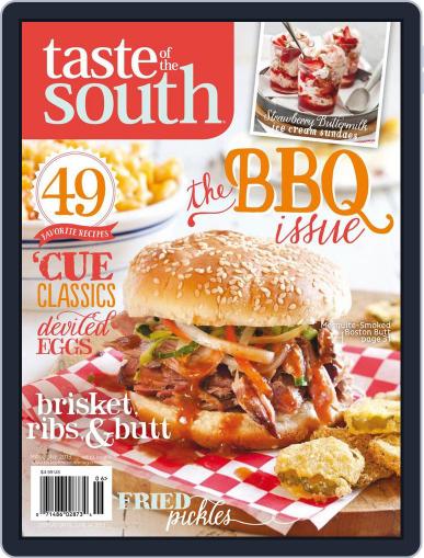 Taste of the South May 1st, 2013 Digital Back Issue Cover