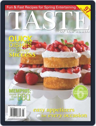 Taste of the South October 1st, 2010 Digital Back Issue Cover