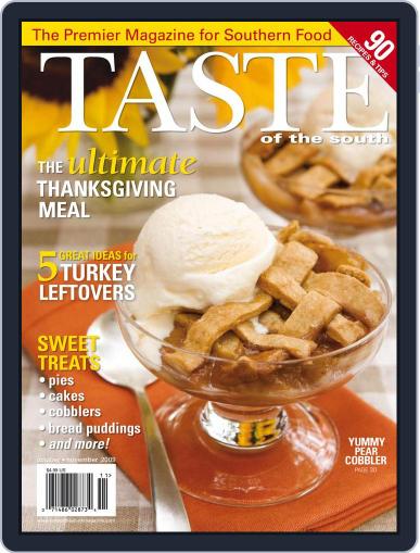 Taste of the South October 1st, 2009 Digital Back Issue Cover