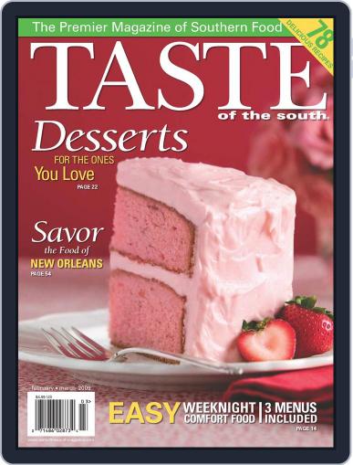 Taste of the South February 1st, 2009 Digital Back Issue Cover