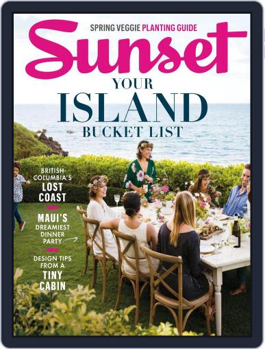 Sunset March 1st, 2018 Digital Back Issue Cover