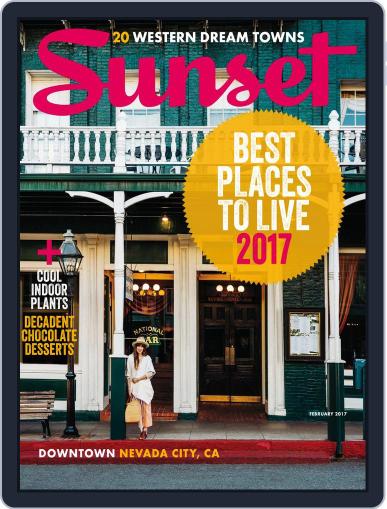 Sunset February 1st, 2017 Digital Back Issue Cover