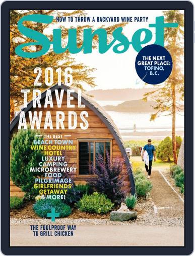 Sunset August 1st, 2016 Digital Back Issue Cover