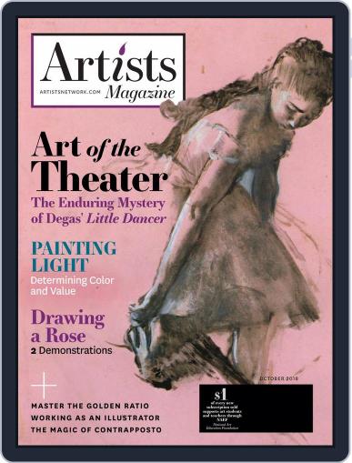 Artists October 1st, 2018 Digital Back Issue Cover