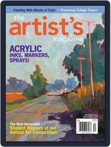 Artists December 1st, 2016 Digital Back Issue Cover