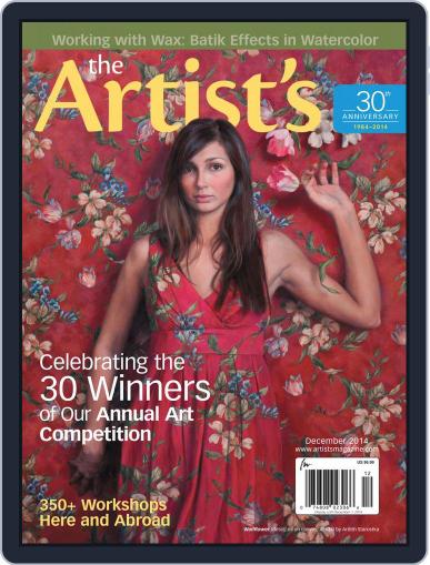 Artists November 4th, 2014 Digital Back Issue Cover