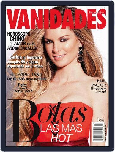 Vanidades Puerto Rico January 14th, 2014 Digital Back Issue Cover