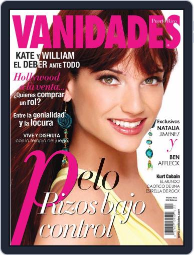 Vanidades Puerto Rico October 5th, 2012 Digital Back Issue Cover