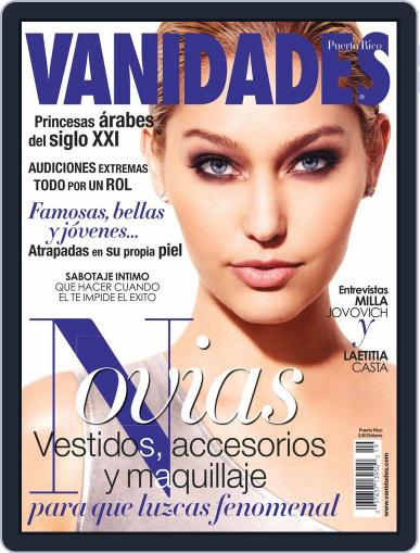 Vanidades Puerto Rico August 24th, 2012 Digital Back Issue Cover