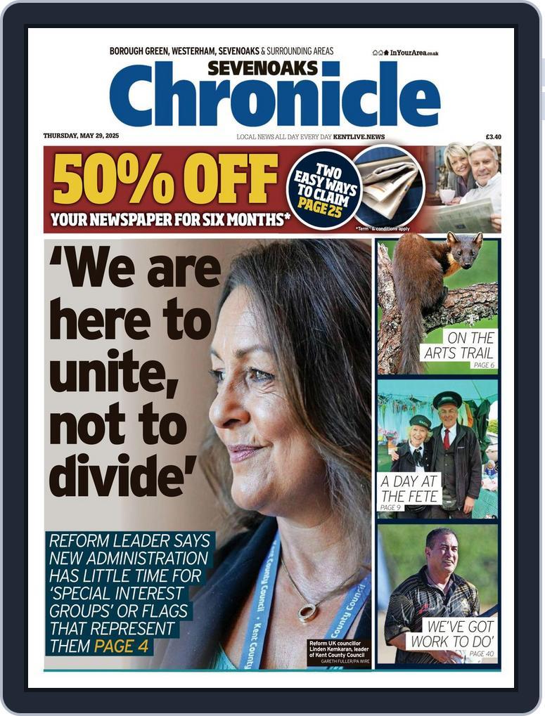 Sevenoaks Chronicle (Digital) Subscription