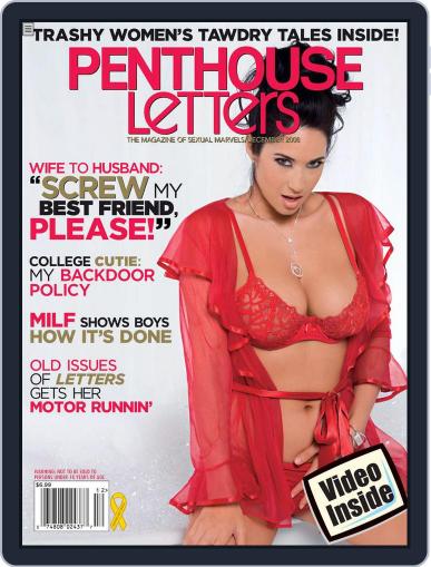 Penthouse Letters October 7th, 2008 Digital Back Issue Cover