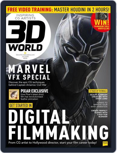 3D World May 18th, 2016 Digital Back Issue Cover