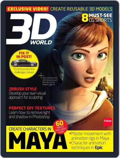 3D World June 17th, 2013 Digital Back Issue Cover