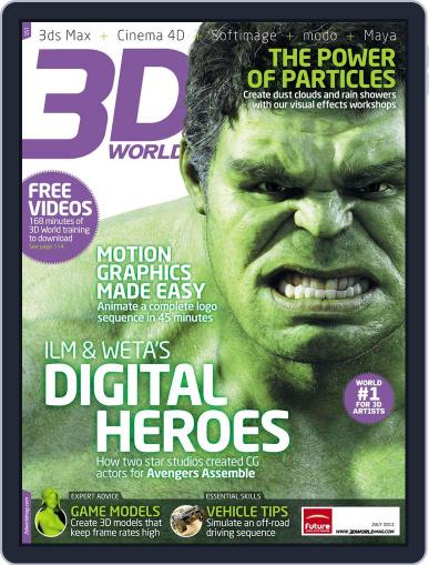 3D World May 21st, 2012 Digital Back Issue Cover