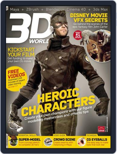 3D World March 26th, 2012 Digital Back Issue Cover