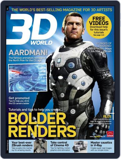 3D World December 7th, 2011 Digital Back Issue Cover