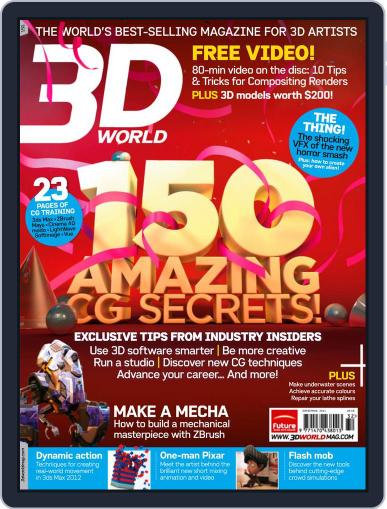 3D World November 8th, 2011 Digital Back Issue Cover