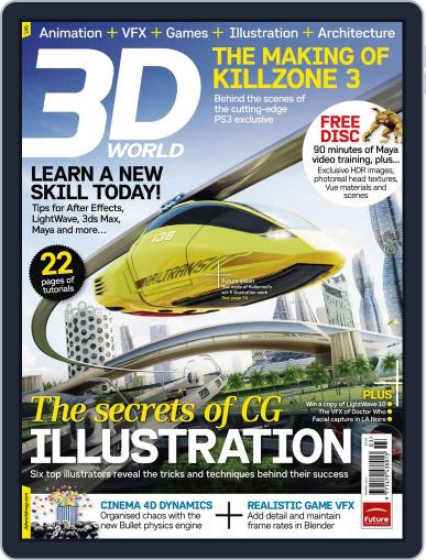 3D World February 9th, 2011 Digital Back Issue Cover