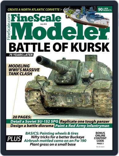 FineScale Modeler May 25th, 2018 Digital Back Issue Cover