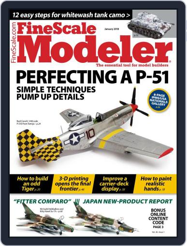 FineScale Modeler January 1st, 2018 Digital Back Issue Cover