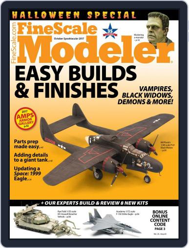 FineScale Modeler October 1st, 2017 Digital Back Issue Cover