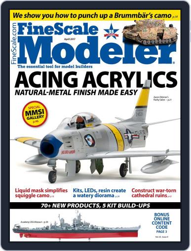 FineScale Modeler (Digital) April 1st, 2017 Issue Cover