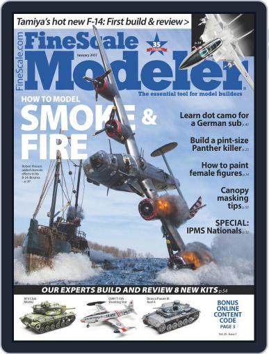 FineScale Modeler (Digital) January 1st, 2017 Issue Cover