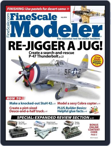FineScale Modeler May 27th, 2016 Digital Back Issue Cover