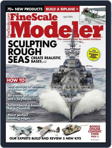 FineScale Modeler (Digital) April 1st, 2016 Issue Cover