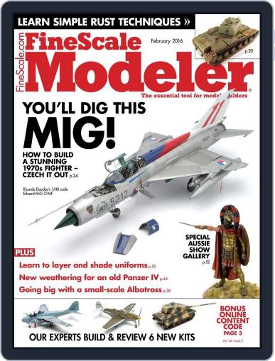 FineScale Modeler (Digital) December 25th, 2015 Issue Cover