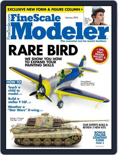 FineScale Modeler December 8th, 2015 Digital Back Issue Cover