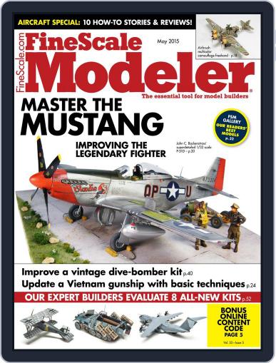 FineScale Modeler May 1st, 2015 Digital Back Issue Cover