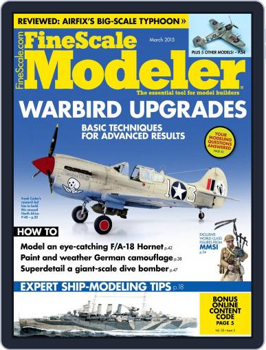 FineScale Modeler January 23rd, 2015 Digital Back Issue Cover