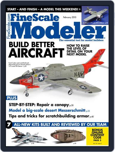 FineScale Modeler December 26th, 2014 Digital Back Issue Cover