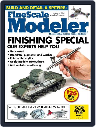 FineScale Modeler September 29th, 2014 Digital Back Issue Cover