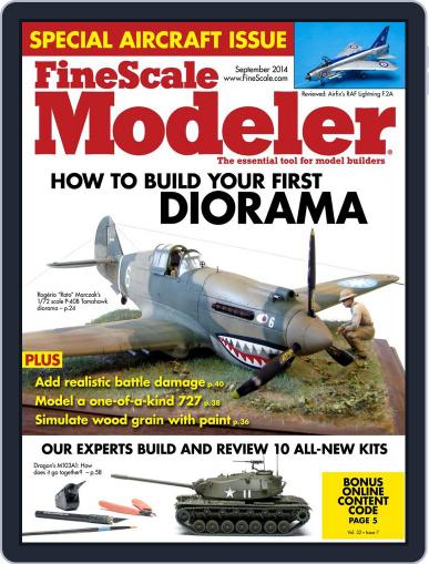 FineScale Modeler July 25th, 2014 Digital Back Issue Cover