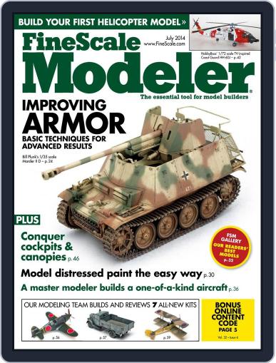 FineScale Modeler May 23rd, 2014 Digital Back Issue Cover