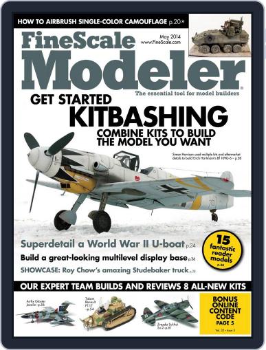 FineScale Modeler March 21st, 2014 Digital Back Issue Cover