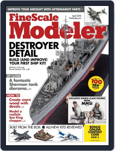 FineScale Modeler February 21st, 2014 Digital Back Issue Cover
