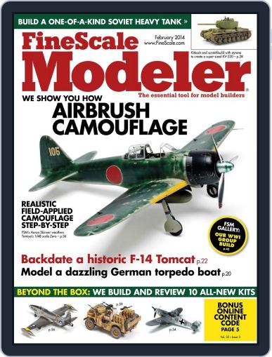 FineScale Modeler December 27th, 2013 Digital Back Issue Cover