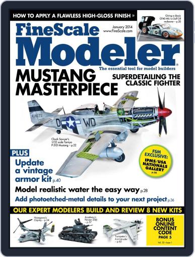 FineScale Modeler November 23rd, 2013 Digital Back Issue Cover