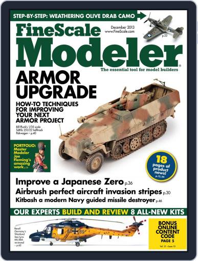 FineScale Modeler October 26th, 2013 Digital Back Issue Cover