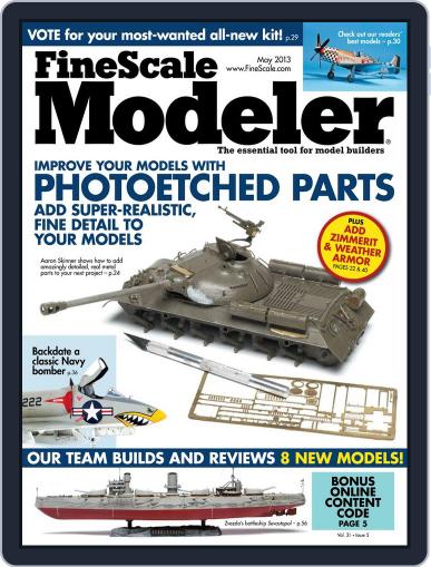 FineScale Modeler (Digital) March 23rd, 2013 Issue Cover