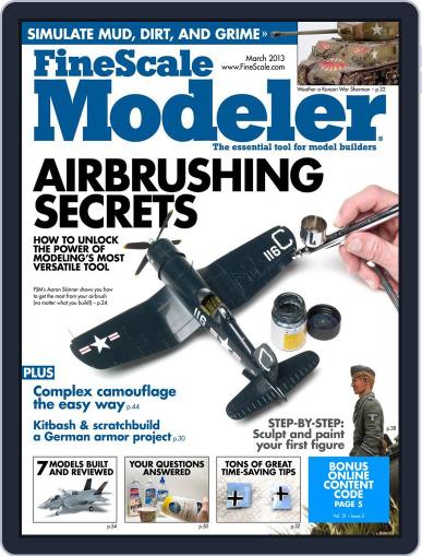 FineScale Modeler January 26th, 2013 Digital Back Issue Cover