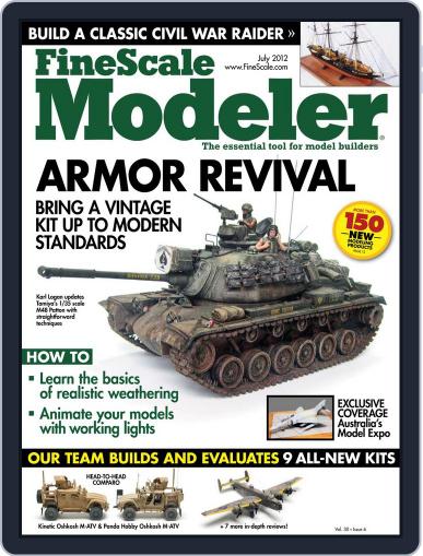 FineScale Modeler May 26th, 2012 Digital Back Issue Cover