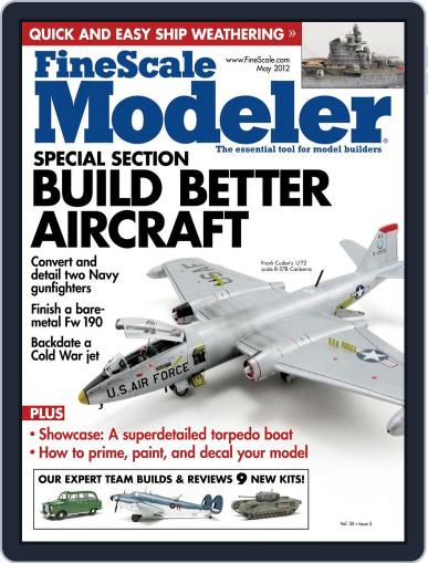 FineScale Modeler March 24th, 2012 Digital Back Issue Cover